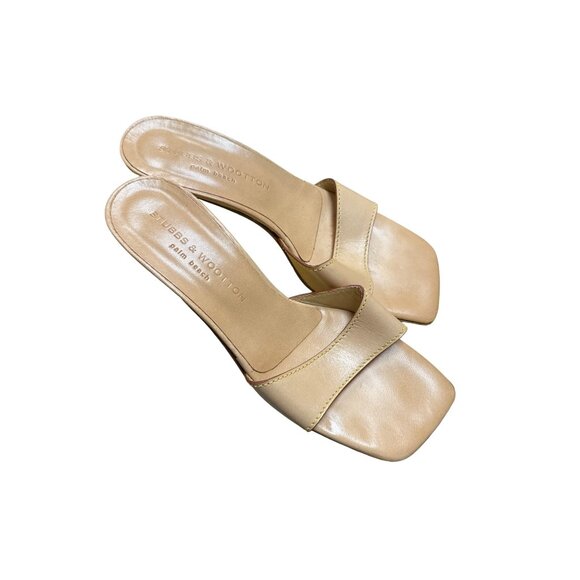 Stubbs & Wootton Women's Tan Shoes/Heels/Sandals Size 6 SKU 1707